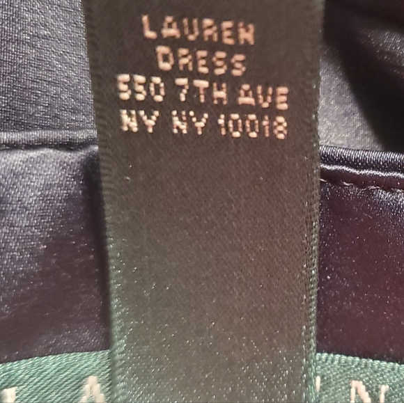 Ralph Lauren Evening Cocktail Dress-Dark Navy size 8 - Picture 9 of 9